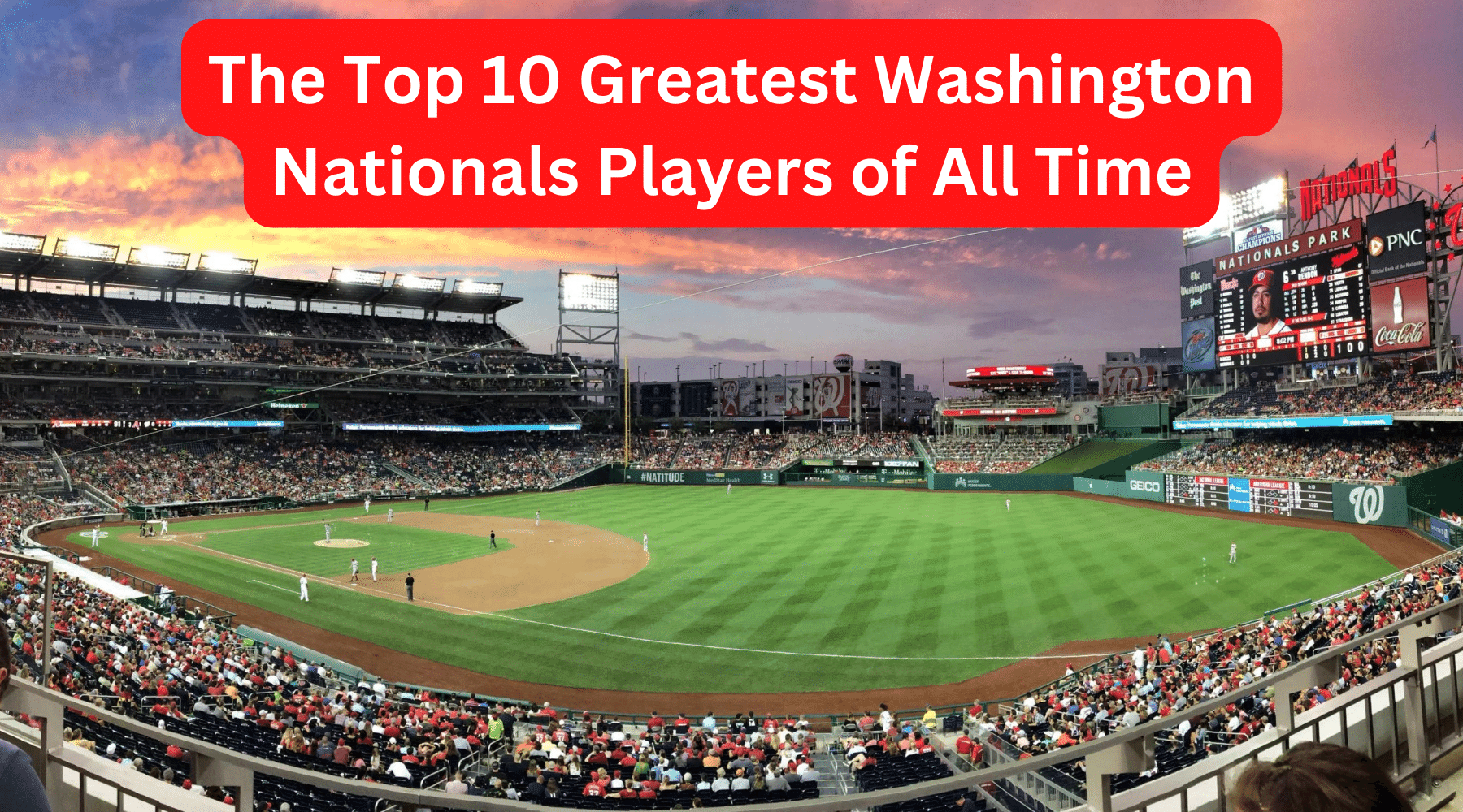 The Top 10 Greatest Washington Nationals Players of All Time