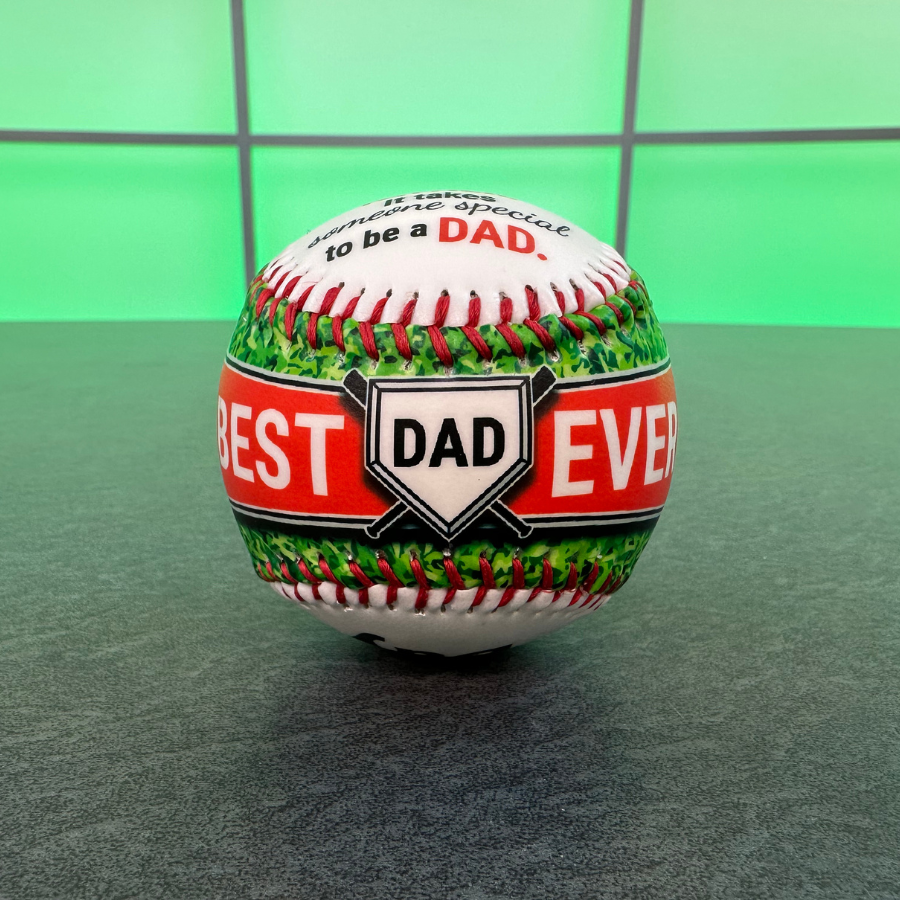 BEST DAD EVER Baseball (LIMITED EDITION) — Sport Relics