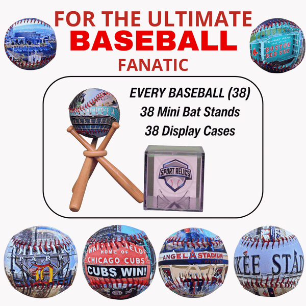 ベースボールコレクション ！ SportRelics Ultimate Stadium Baseball Bundle! Every Baseball