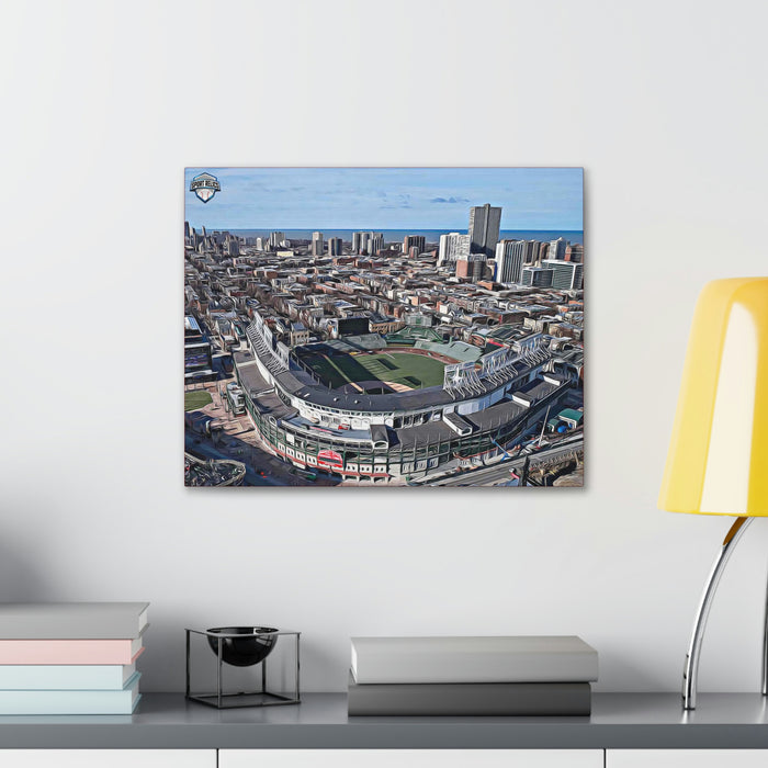 Wrigley Field Stadium Canvas