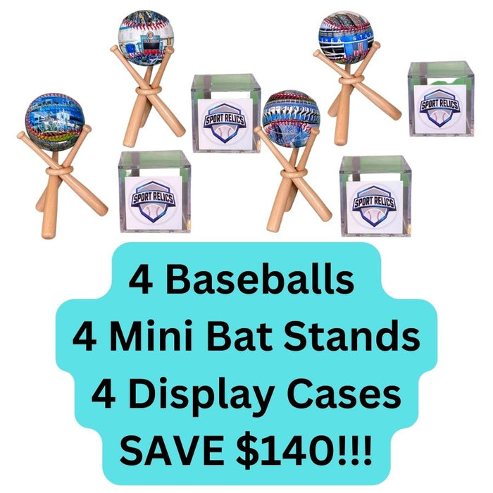 BEST VALUE - Build Your Own 4-Pack! + 4 Free Mini-Bat Displays | $33.73 with Shop Pay!