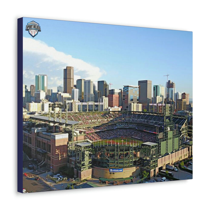 Coors Field Canvas